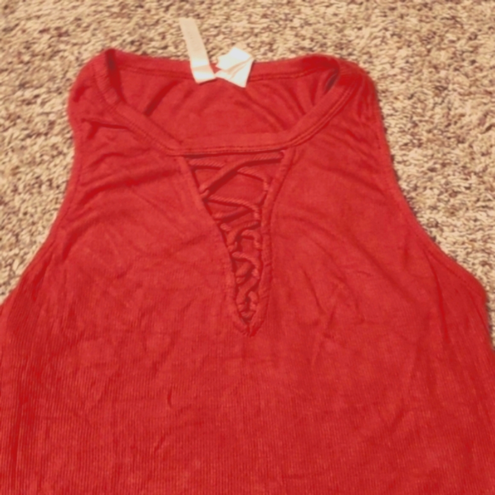 Tank top Red AMBIANCE Tank